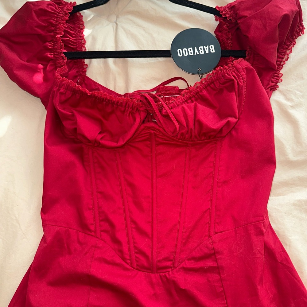 BABYBOO Red Women's Dress